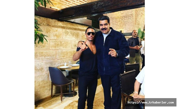Ülkesi ekonomik krizde olan Maduro Nusret'te yemek yedi, muhalefetinin önde gelen isimleri tepki gösterdi.