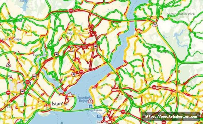 Yol Durumu: Derbi öncesi İstanbul trafiğinde son durum!