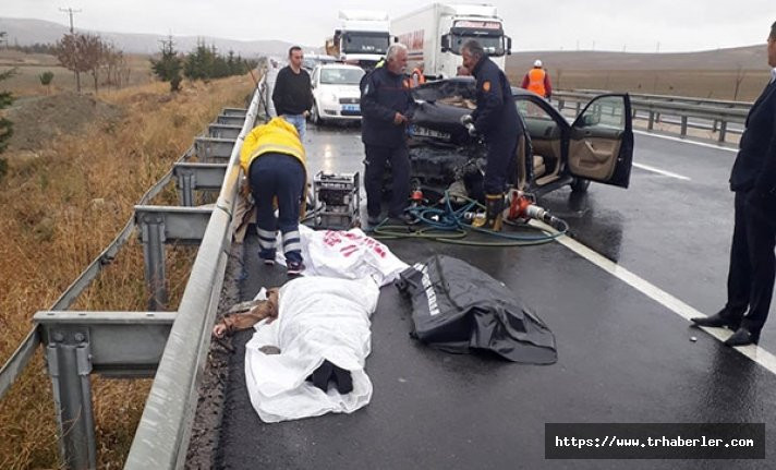 Ankara'da feci kaza, 3 kişi hayatını kaybetti