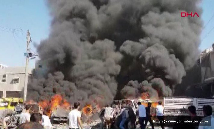 Azez'de patlama; 5 ölü, 27 yaralı