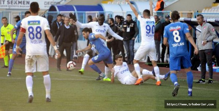 Erzurumspor - Kasımpaşa maç özeti ve golleri izle