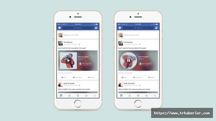 Facebook hikayelere şarkı ekleme özelliği geliyor!