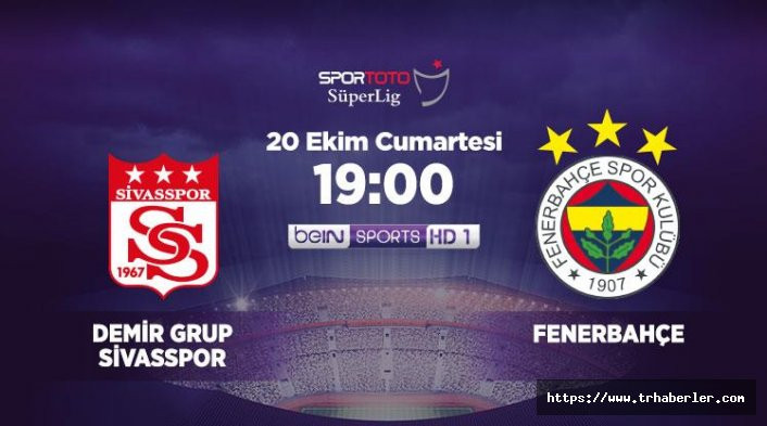 Fenerbahçe Sivasspor maçı izle - Sivasspor Fenerbahçe şifresiz Canlı İzle
