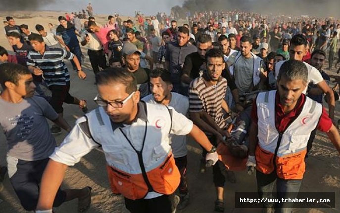 Gazze'deki barışçıl gösterilerde 6 Filistinli şehit oldu
