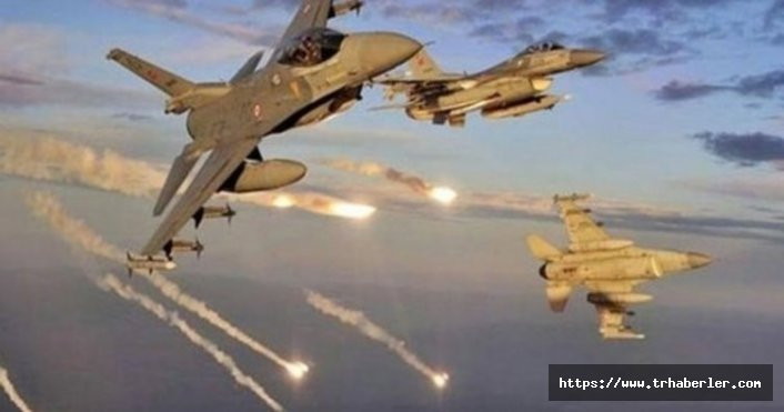 Kuzey Irak'a hava harekatı: 3 terörist öldürüldü