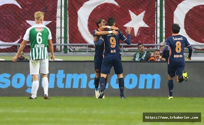 Liderlik tek golle geldi! Konyaspor - Medipol Başakşehir maç özeti izle
