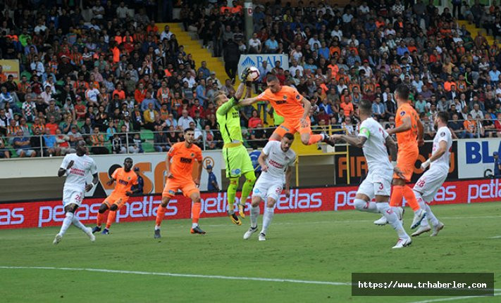 Maç Sonucu: Aytemiz Alanyaspor 0 - 1 Antalyaspor