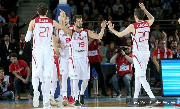 A Milli Erkek Basketbol Takımı İspanya'yı 71-67 mağlup etti
