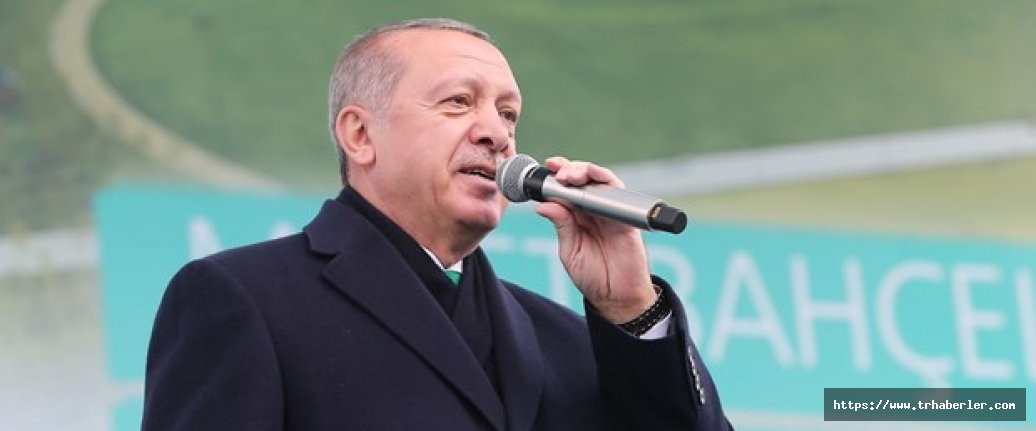 Açılış töreninde konuşan Erdoğan önemli açıklamalar yaptı