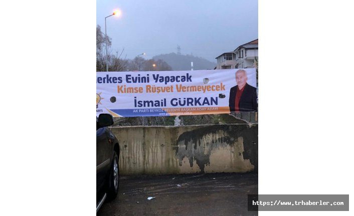 AK Partili aday adayının afişi sosyal medyayı salladı!