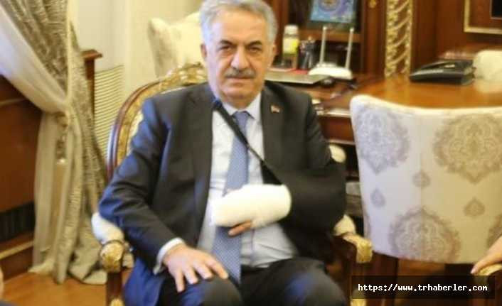 AK Partili Hayati Yazıcı trafik kazası geçirdi