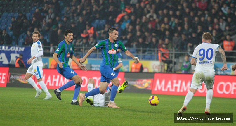 Çaykur Rizespor Ankaragücü 1-1 maç özeti ve golleri izle