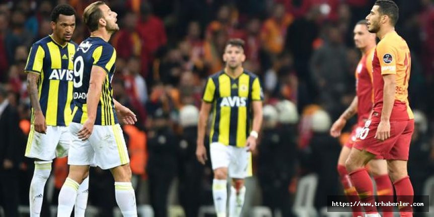 Galatasaray - Fenerbahçe: 2-2 özet ve golleri izle (maç özeti izle)