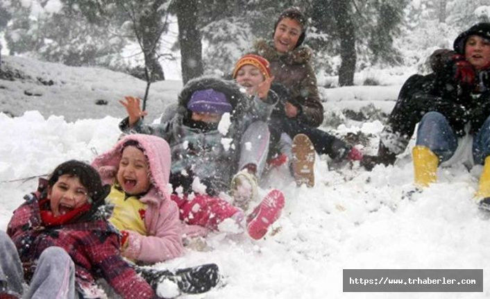 Hangi illerde okullar tatil edildi? Kar tatili Son dakika ! Meteoroloji Hava durumu