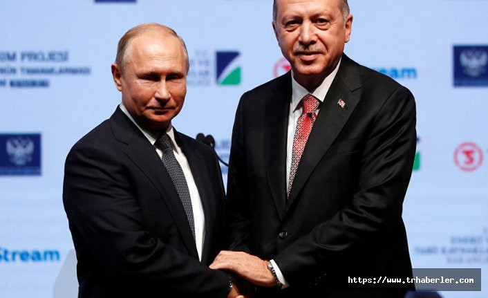İstanbul'daki Türk Akımı töreninde konuşan Putin: Projeye adını Erdoğan verdi