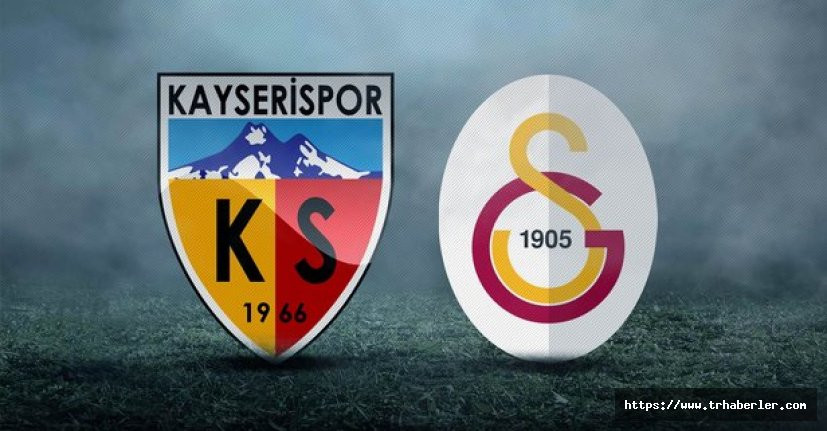 MAÇ SONUCU: Kayserispor 0 - 3 Galatasaray