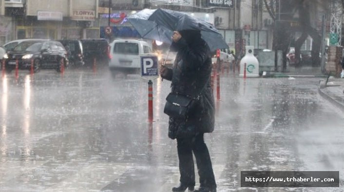 Meteorolojiden sağanak uyarısı!