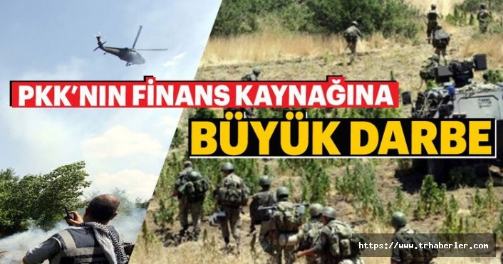 Terör örgütü PKK'nın finans kaynağına darbe!