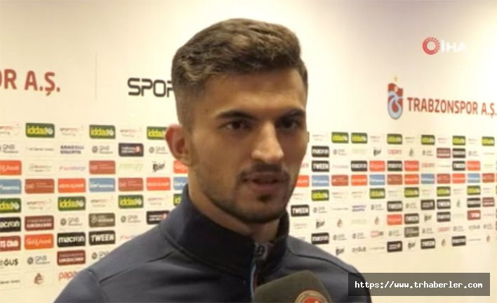 Trabzonspor’un genç futbolcusu Hüseyin Türkmen: Başarılı olduğumu düşünüyorum! video