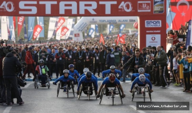 Vodafone İstanbul Maratonu başladı