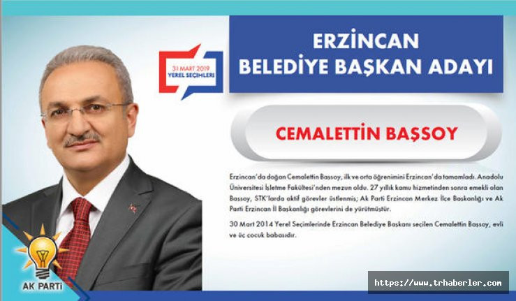 AK Parti Erzincan belediye başkan adayı belli oldu (SON DAKİKA)