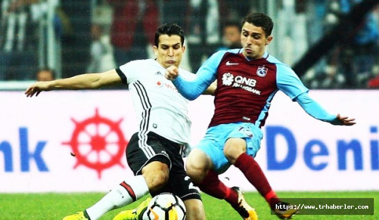 Beşiktaş - Trabzonspor maçının muhtemel 11'leri...