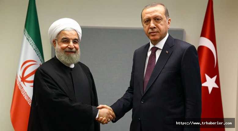 Cumhurbaşkanı Erdoğan ve Ruhani'den önemli açıklamalar! "Suriye'nin toprak bütünlüğü..."