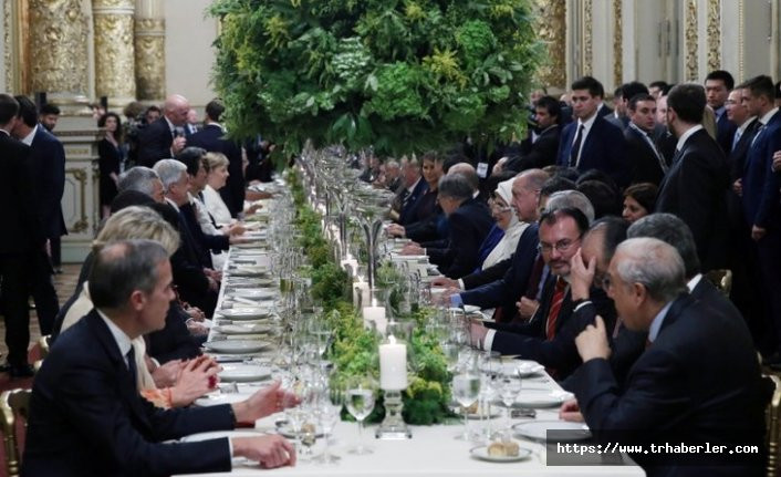 Dünya Liderleri G20'de buluştu. Yemekte Cumhurbaşkanı Erdoğan'ın talebi dikkat çekti