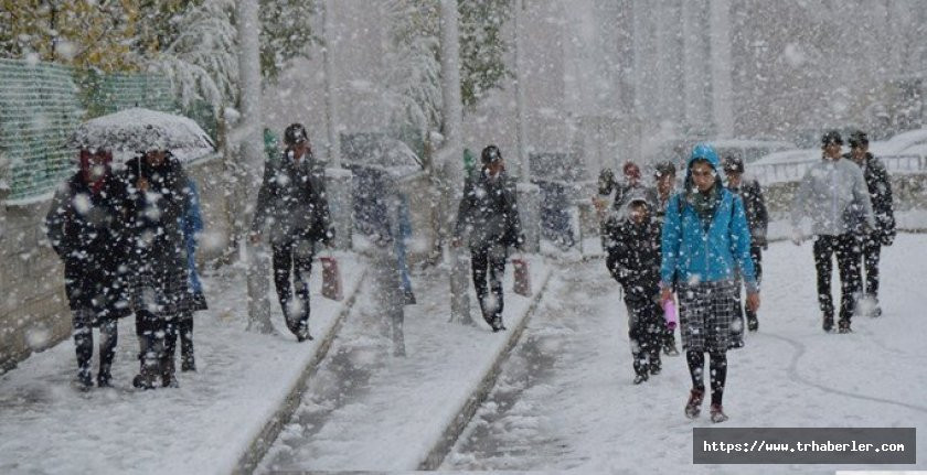 Erzincan'da okullar yarın tatil mi? Kar tatili 13 Aralık 2018 Erzincan kar tatili son dakika
