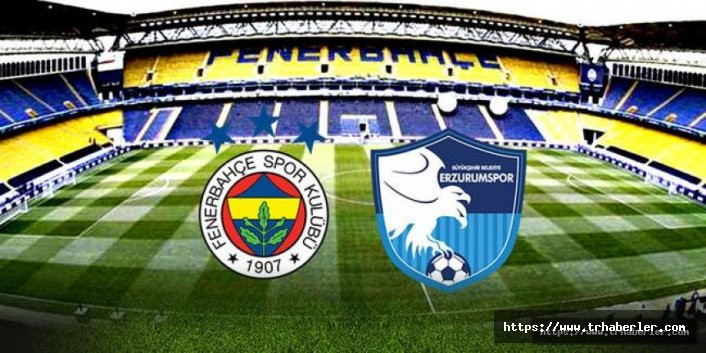 MAÇ SONUCU Fenerbahçe 2 - 2 Erzurumspor