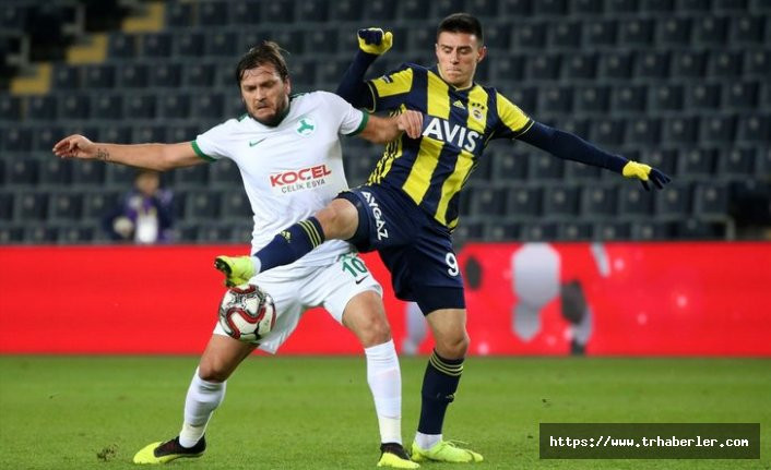 Kanarya Kupa'da güldü! Fenerbahçe Giresunspor 1 - 0 maç özeti ve golleri izle