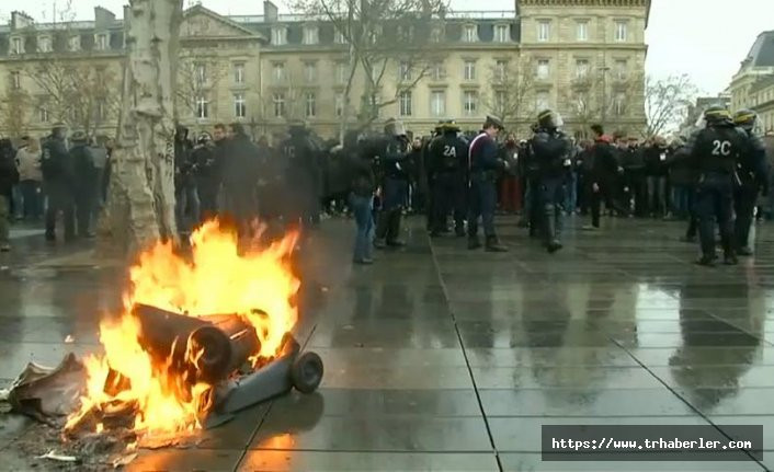 Fransada'ki şiddet ara sokaklara sıçradı