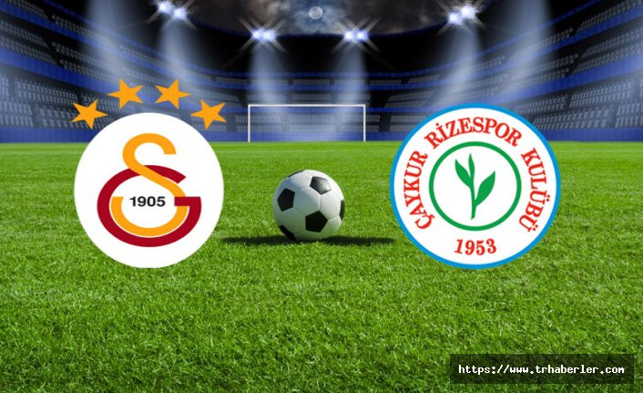 MAÇ SONUCU: Galatasaray 2 - 2 Rizespor