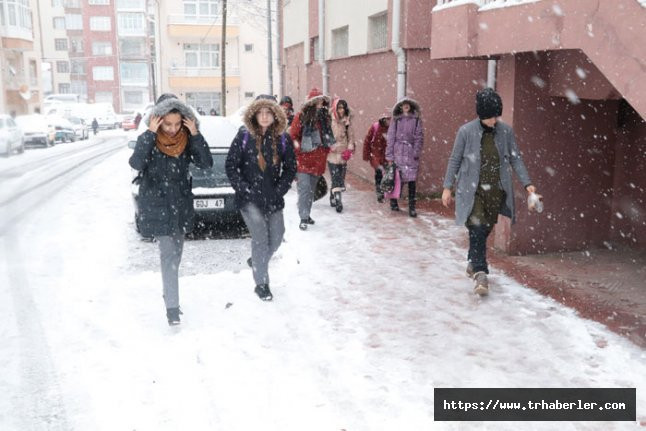 Hangi illerde okullar tatil edildi? Kar tatili 13 Aralık 2018 - Son dakika