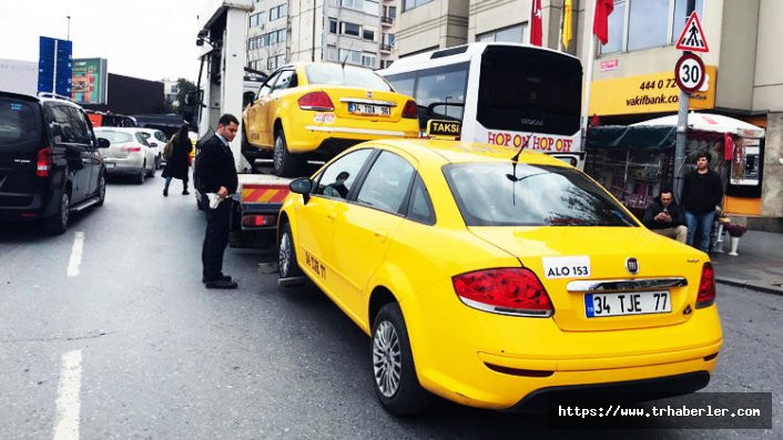 İstanbul Emniyeti’nden taksicilere şok uygulama