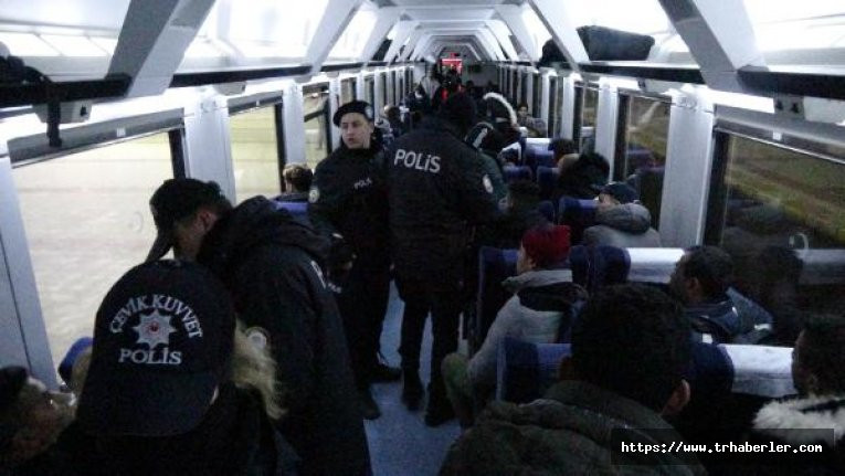 İstanbul treninde, 40 'kaçak' yakalandı