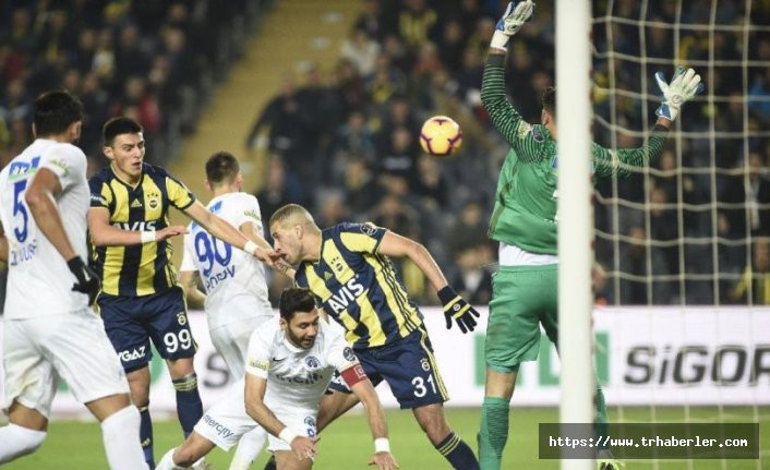 Kanarya yine kazanamadı! Fenerbahçe Kasımpaşa 2 - 2 maç özeti ve golleri izle