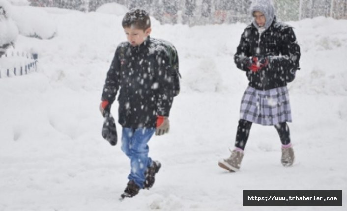MEB Tekirdağ 20 Aralık okullar tatil mi? Son dakika kar tatili haberi