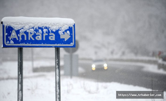 Meteorolojiden Ankara'ya kar uyarısı