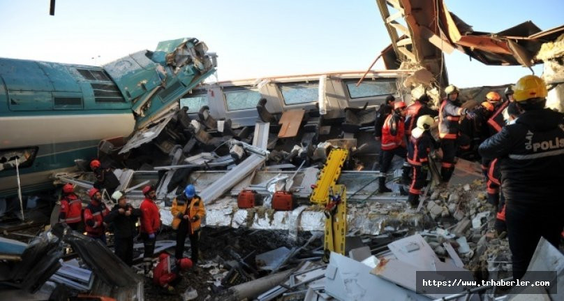 Son dakika Ankara'da tren kazası - Yüksek Hızlı Tren kaza yaptı - İzle (Ölü ve yaralılar var)