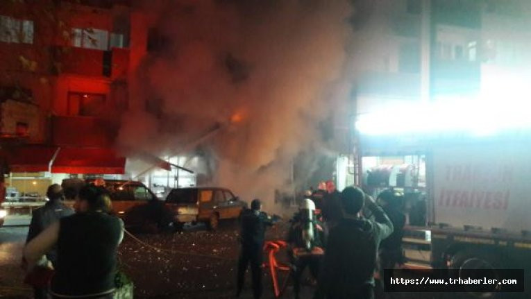 Trabzon'da korkutan patlama: Yaralılar var!