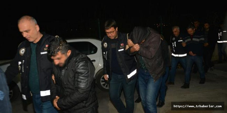 Adana'da 'joker' operasyonunda gözaltına alınan 29 şüpheli adliyede