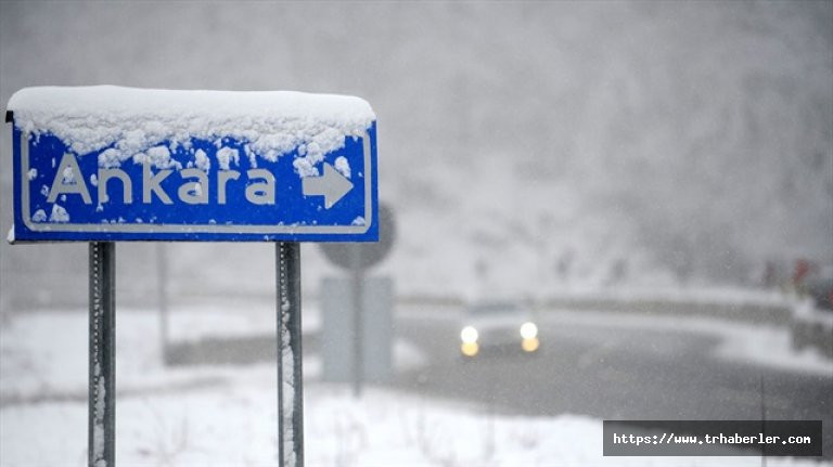Ankara'da gece kar yağışı bastırdı! Ankara'da okullar tatil mi?