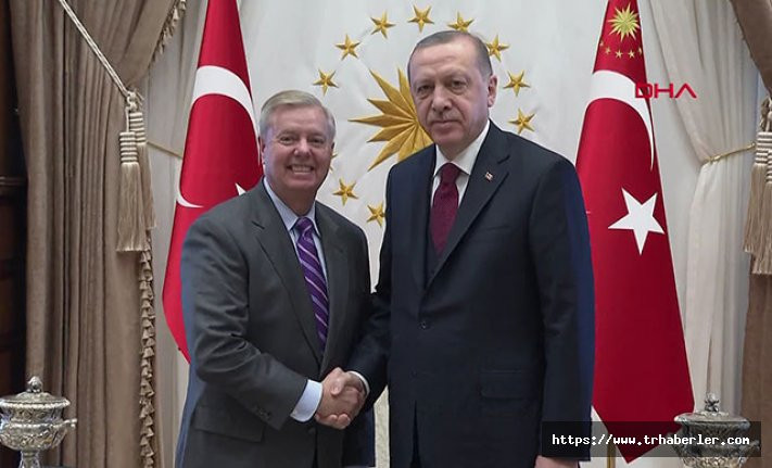 Cumhurbaşkanı Erdoğan, ABD'li senatör Graham ile görüştü!