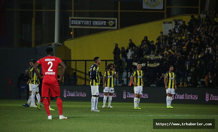 Fenerbahçe turu zora soktu! Ümraniyespor Fenerbahçe maç özeti ve golleri izle