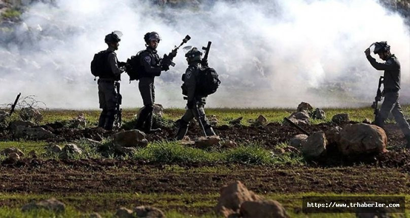 İsrail askerleri Ramallah'ın bir köyünde 28 Filistinliyi yaraladı!