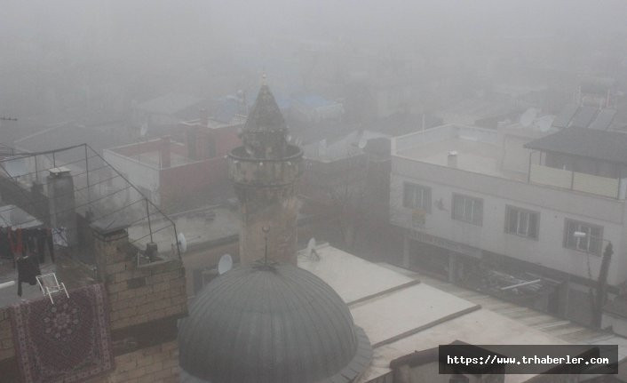 Kilis’te sis etkili oluyor: Görüş mesafesi 20 metreye düştü