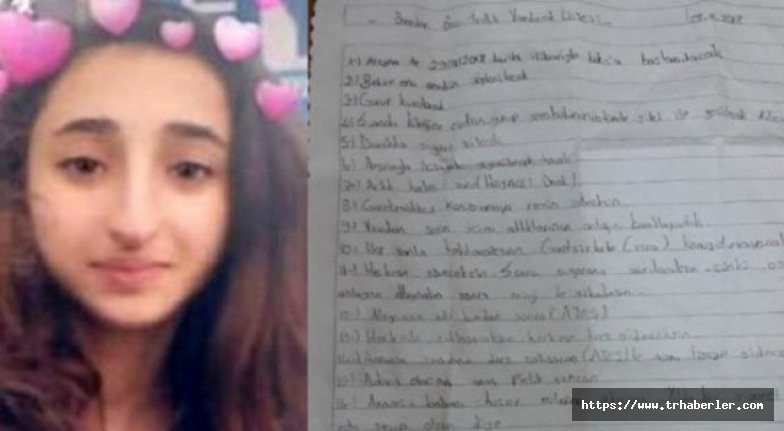 Mavi Balina yüzünden intihar eden Emine'nin defterinde 25 maddelik liste bulundu