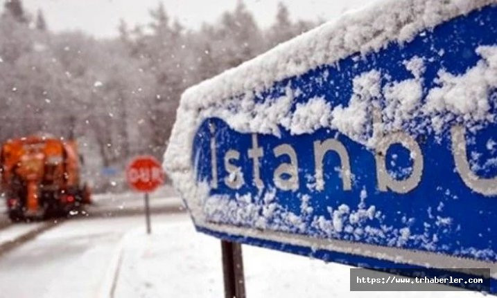 Meteoroloji Uyarıdı! İstanbul'da İBB ve AKOM'dan kar alarmı! İstanbul'da kar yağışı başladı!