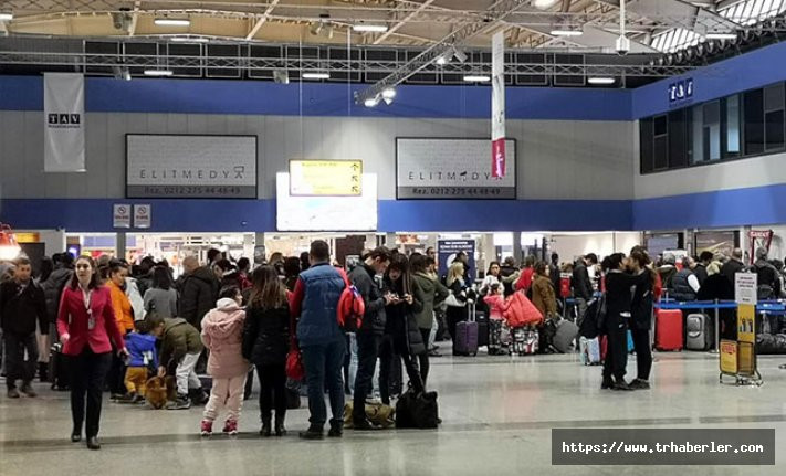 Milas- Bodrum Havalimanı'nda uçuşlara sis engeli